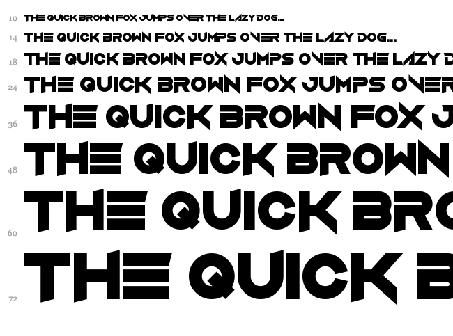 Vermin Vibes 4 font waterfall